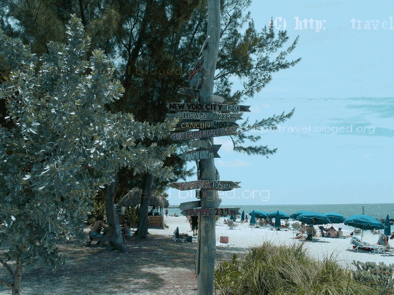 Самый дорогой пляж в Key West Платный пляж в Key West, Florida.