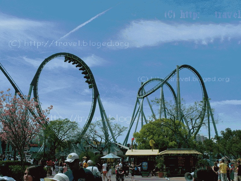 Парк Юниверсал Студиос Universal Studios Park, Orlando, Florida.